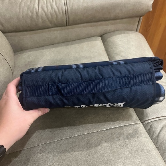 Red Tractor Supply Picnic Blanket - Picture 8 of 10